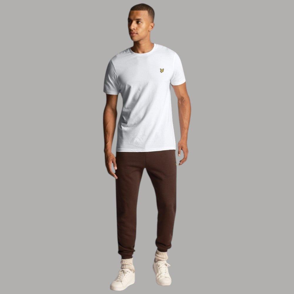 T-shirt Lyle & Scott Uomo Cotone con Logo Iconico Aquila - Prodotti di Classe