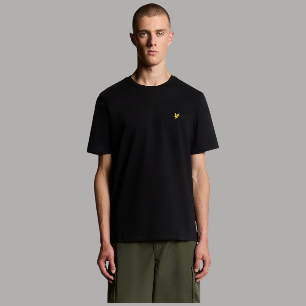T-shirt Lyle & Scott Uomo Cotone con Logo Iconico Aquila - Prodotti di Classe