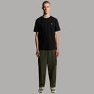 T-shirt Lyle & Scott Uomo Cotone con Logo Iconico Aquila - Prodotti di Classe