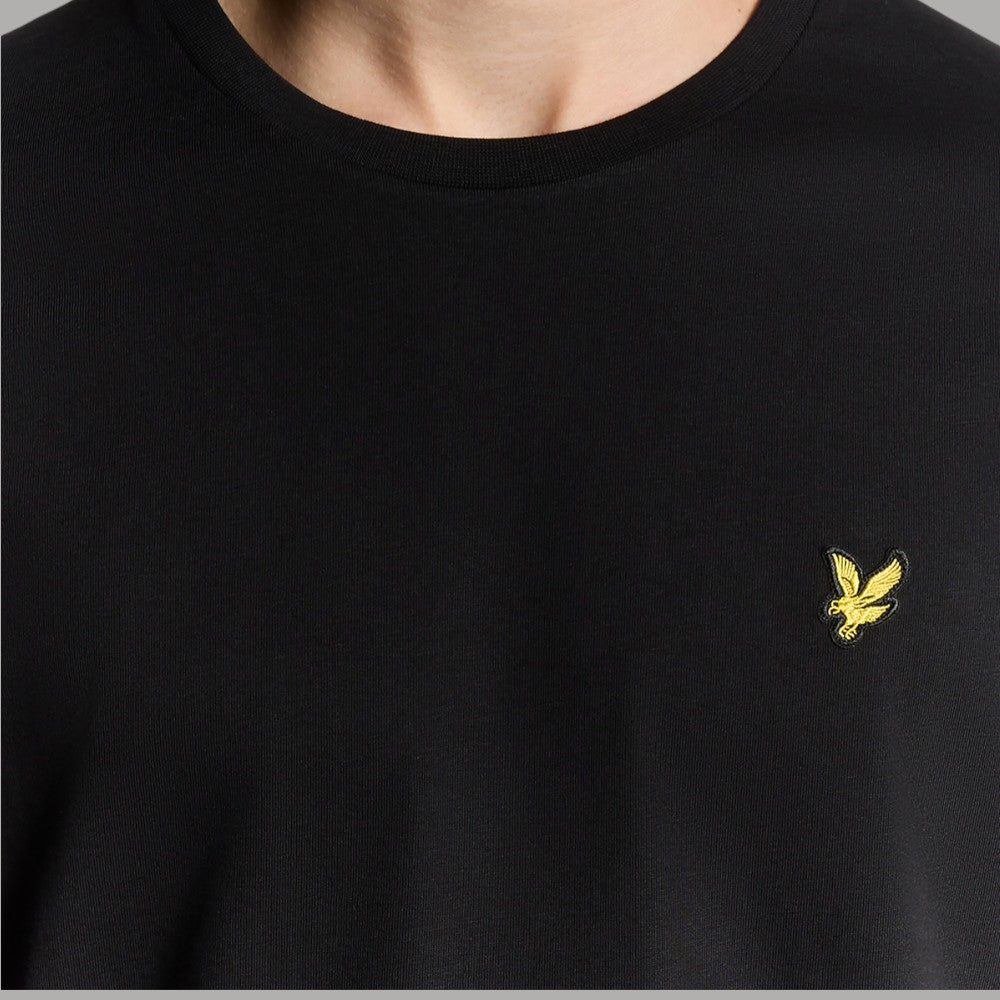 T-shirt Lyle & Scott Uomo Cotone con Logo Iconico Aquila - Prodotti di Classe