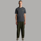 T-shirt Lyle & Scott Uomo Cotone con Logo Iconico Aquila - Prodotti di Classe