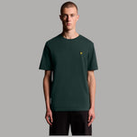 T-shirt Lyle & Scott Uomo Cotone con Logo Iconico Aquila - Prodotti di Classe