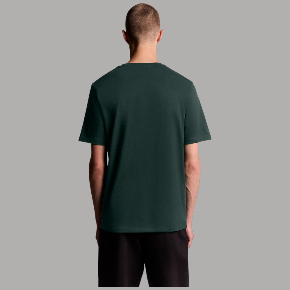 T-shirt Lyle & Scott Uomo Cotone con Logo Iconico Aquila - Prodotti di Classe