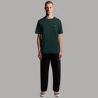 T-shirt Lyle & Scott Uomo Cotone con Logo Iconico Aquila - Prodotti di Classe