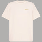 T-shirt Timberland bio bianca, logo piccolo al petto, maniche corte