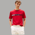 Tommy Hilfiger t-shirt logo con banda MW0MW36498 - Prodotti di Classe