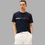 Tommy Hilfiger t-shirt logo con banda MW0MW36498 - Prodotti di Classe