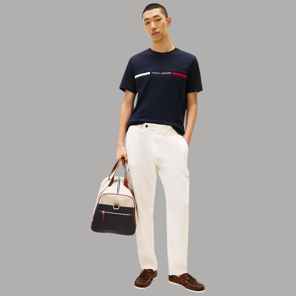 Tommy Hilfiger t-shirt logo con banda MW0MW36498 - Prodotti di Classe