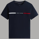 Tommy Hilfiger t-shirt logo con banda MW0MW36498 - Prodotti di Classe