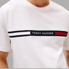 Tommy Hilfiger t-shirt logo con banda MW0MW36498 - Prodotti di Classe