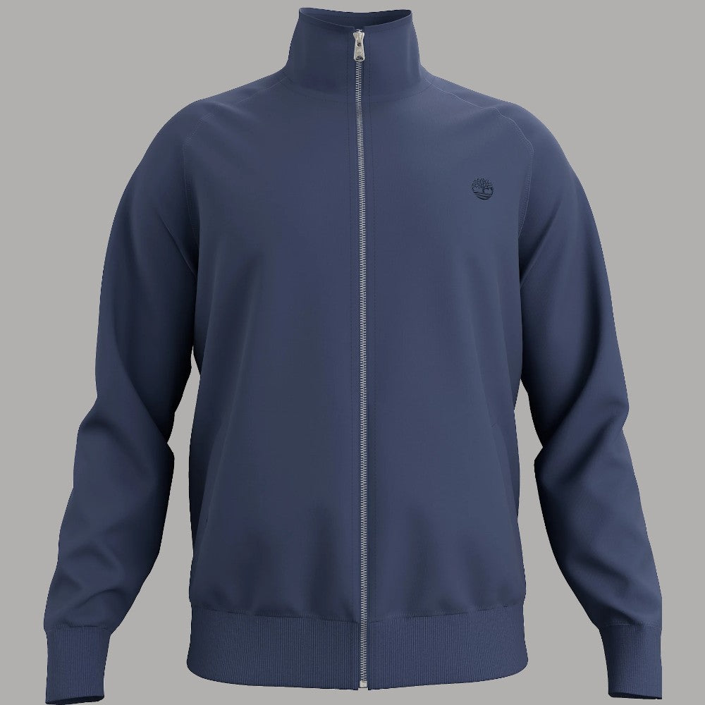 Timberland Felpa Uomo con Zip e Logo Ricamato Exeter River - Prodotti di Classe