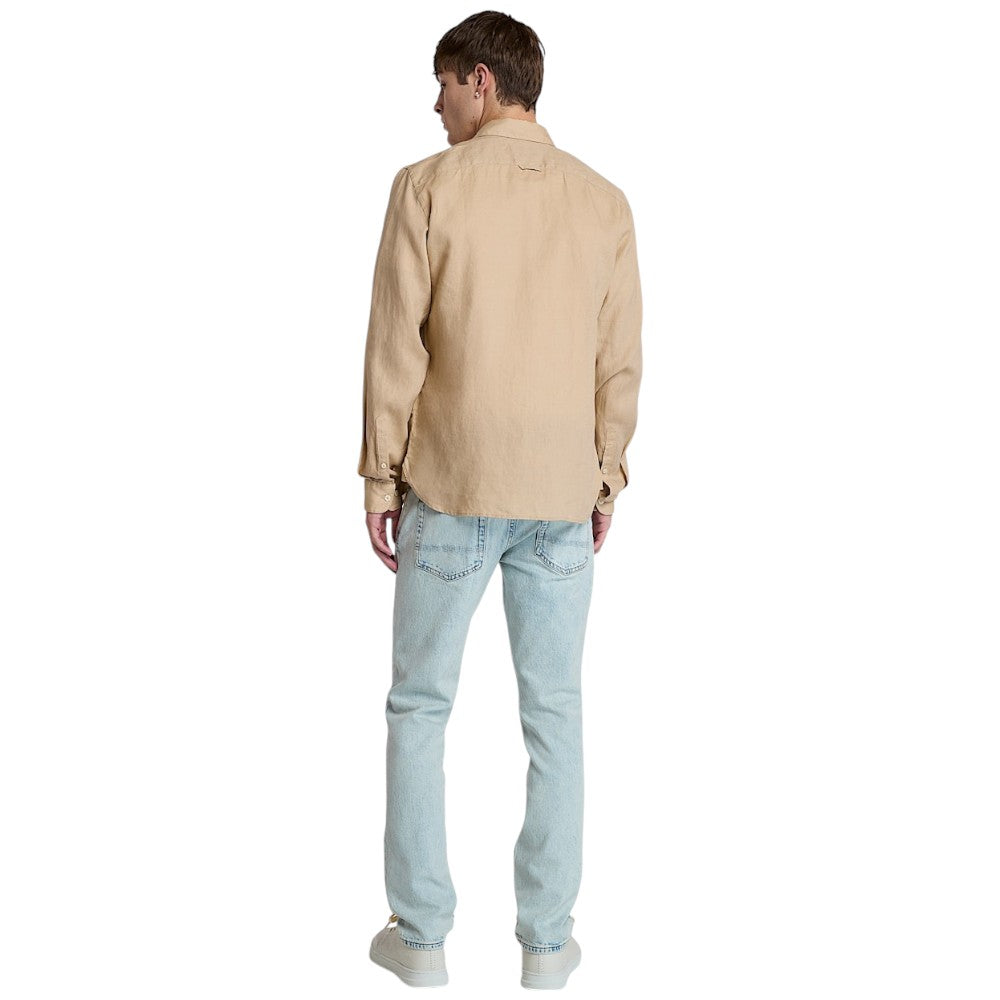 Timberland camicia di lino safari Mill Brook TB0A2DC3Y94 Camicie Timberland