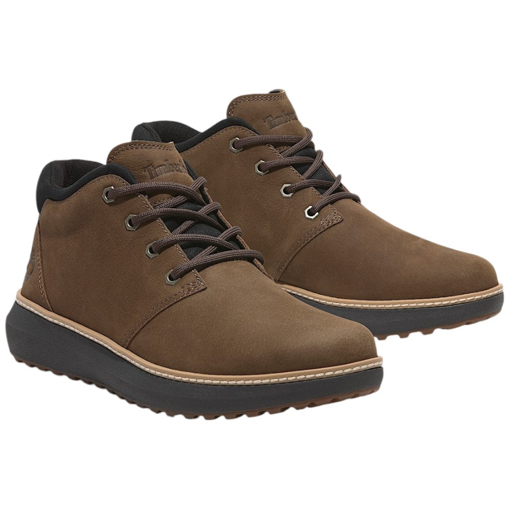 Timberland scarpe Chukka Stringato Hudson Road Mid marrone TB0A69Q5W07 Stringate Timberland