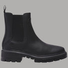 Stivaletto Chelsea Timberland donna in pelle premium nera con tomaia elastici