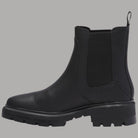 Stivaletto Chelsea Timberland in pelle nera con pannello elasticizzato e suola