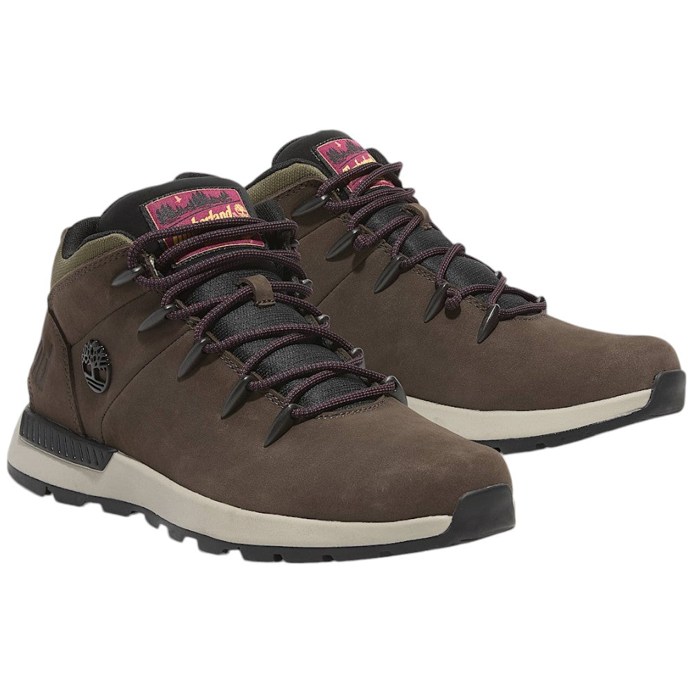 Timberland stivaletto stringato Sprint Trekker Mid Lace marrone TB0A6DQDW07 Stringate Timberland