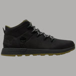 Stivaletto stringato Timberland Mid nero, lacci e suola con battistrada