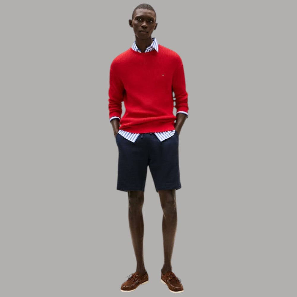 Tommy Hilfiger bermuda in tuta con bandierina MW0MW37240 - Prodotti di Classe