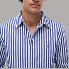 Tommy Hilfige camicia a righe regular fit MW0MW42440 - Prodotti di Classe