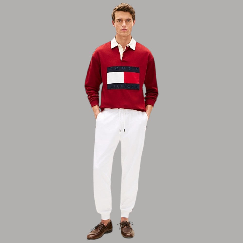 Tommy Hilfiger pantalone tuta con fascia laterale MW0MW42882 - Prodotti di Classe