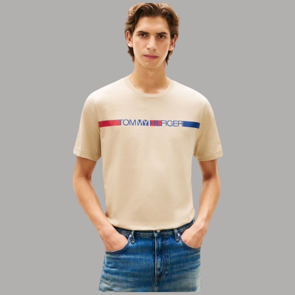 Tommy Hilfiger t-shirt logo con fascia MW0MW42368 - Prodotti di Classe
