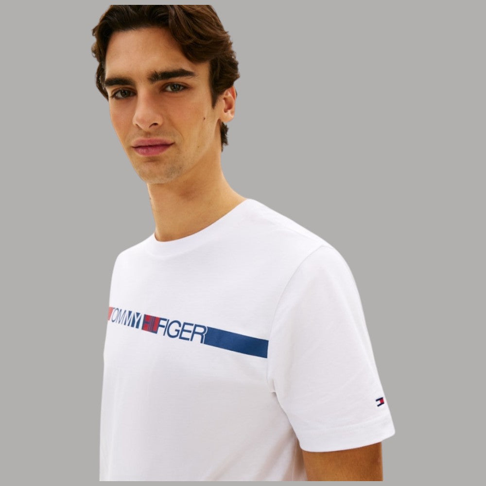 Tommy Hilfiger t-shirt logo con fascia MW0MW42368 - Prodotti di Classe