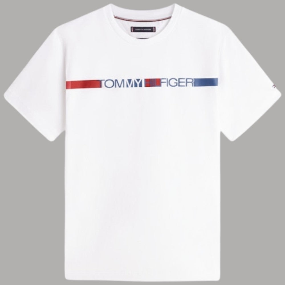 Tommy Hilfiger t-shirt logo con fascia MW0MW42368 - Prodotti di Classe