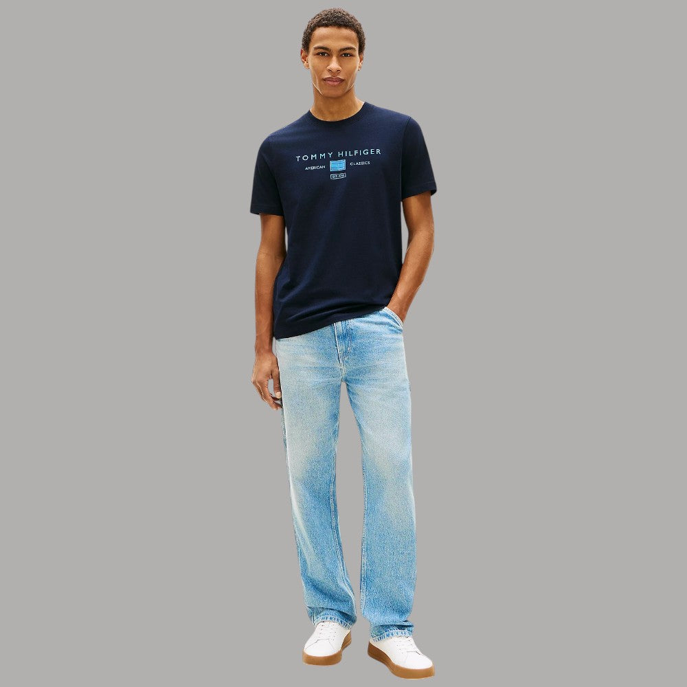 Tommy Hilfiger t-shirt con logo stampato MW0MW42365 - Prodotti di Classe