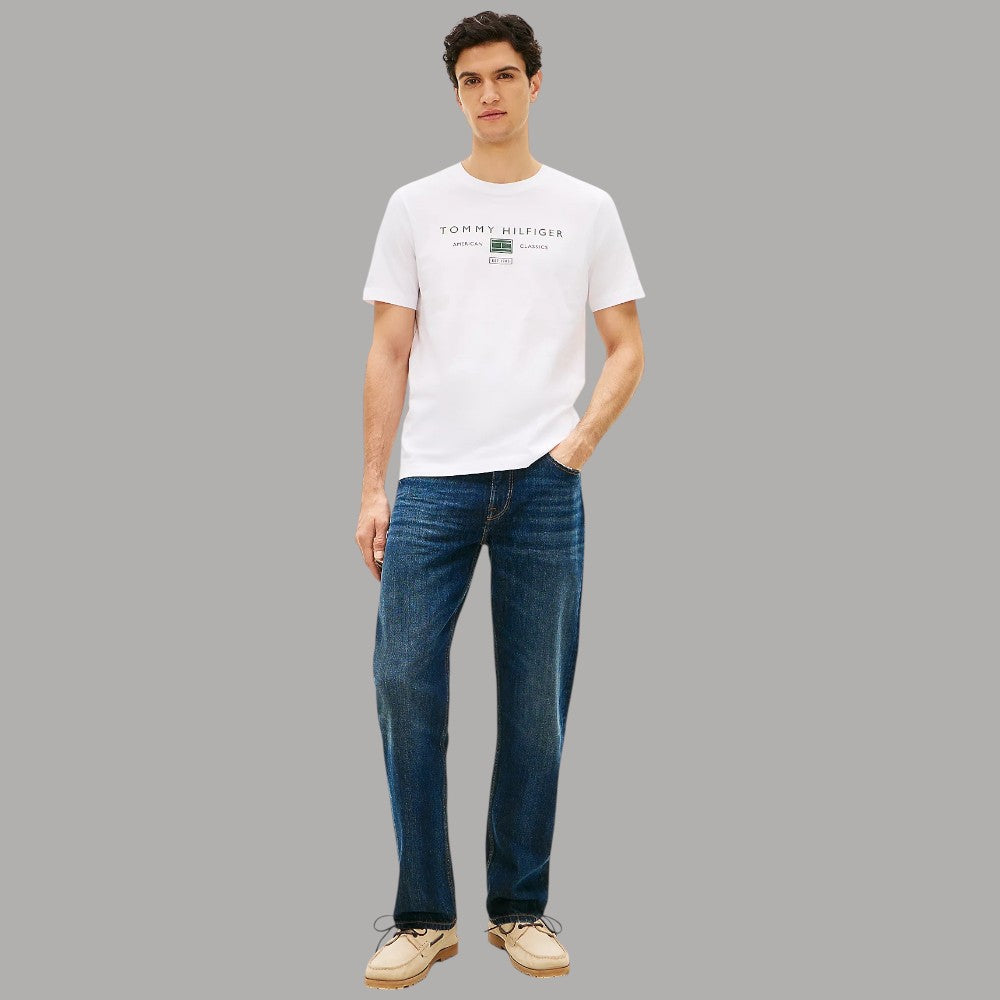 Tommy Hilfiger t-shirt con logo stampato MW0MW42365 - Prodotti di Classe