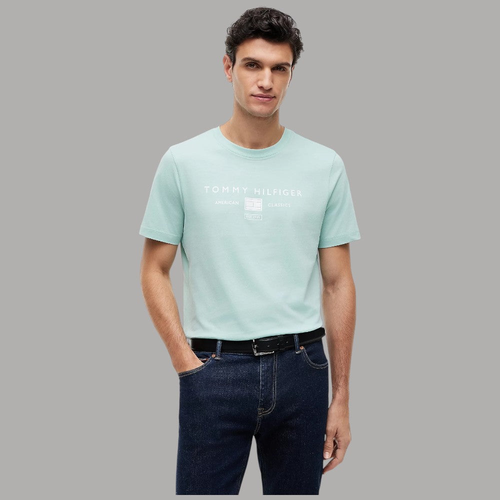 Tommy Hilfiger t-shirt con logo stampato MW0MW42365 - Prodotti di Classe
