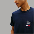 Tommy Hilfiger T-shirt con logo ricamoto MW0MW42367 - Prodotti di Classe