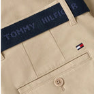 Tommy Hilfiger bermuda in twill beige con cintura MW0MW24874RBT Bermuda Tommy Hilfiger