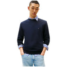 Tommy Hilfiger felpa blu MW0MW37237DW5 Felpe Tommy Hilfiger