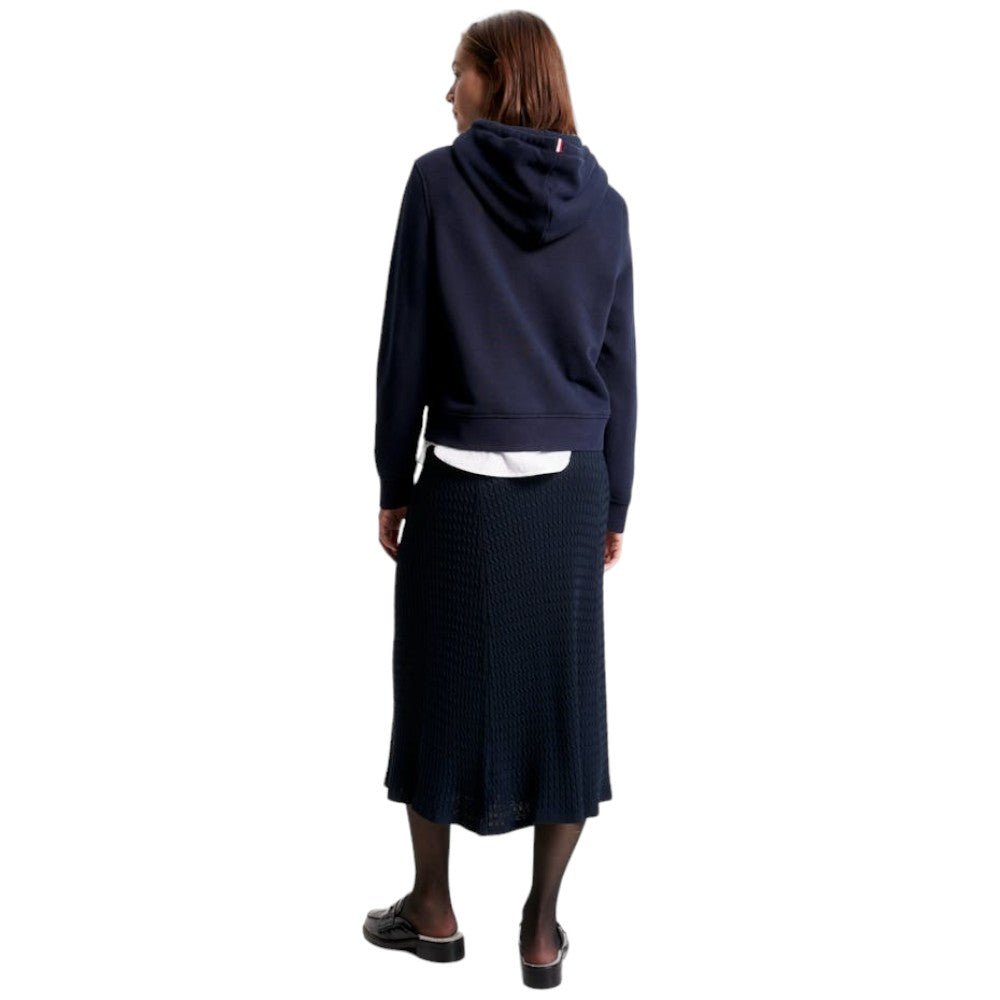 Tommy Hilfiger felpa blu cappuccio WW0WW40274 Felpe Tommy Hilfiger