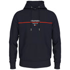 Tommy Hilfiger felpa blu cappuccio terry MW0MW35556 Felpe Tommy Hilfiger