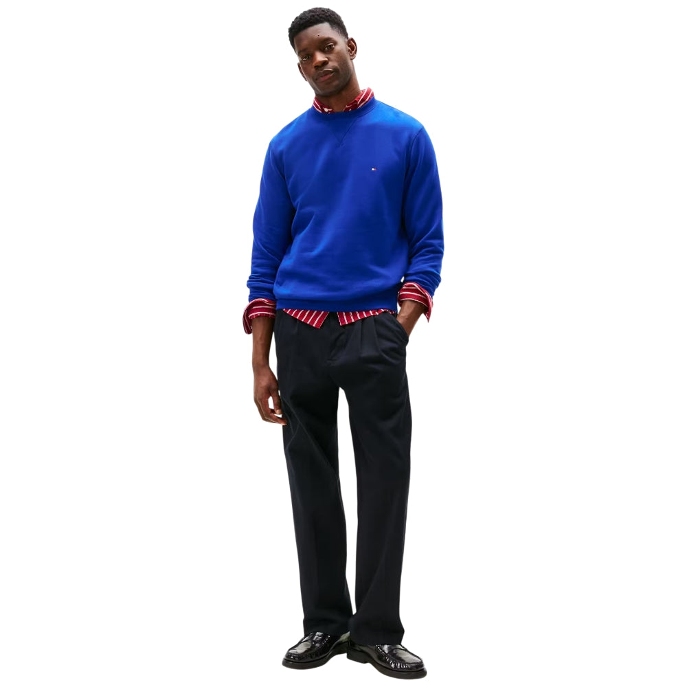 Tommy Hilfiger felpa blu royal MW0MW40000D03 - Prodotti di Classe