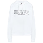 Tommy Hilfiger felpa cappuccio bianca WW0WW41042 Felpe Tommy Hilfiger