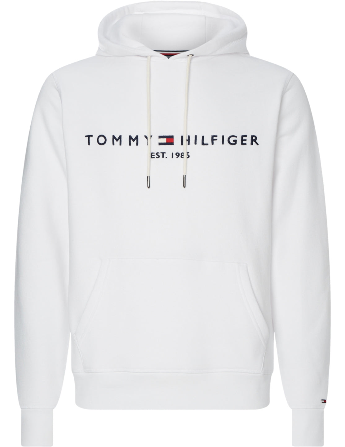 Tommy Hilfiger felpa con cappuccio bianca MW0MW11599 Felpe Tommy Hilfiger