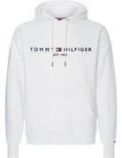 Tommy Hilfiger felpa con cappuccio bianca MW0MW11599 Felpe Tommy Hilfiger