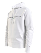 Tommy Hilfiger felpa con cappuccio bianca MW0MW11599 Felpe Tommy Hilfiger