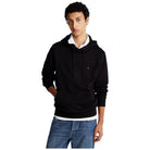 Tommy Hilfiger felpa nera cappuccio MW0MW37235BDS Felpe Tommy Hilfiger