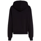Tommy Hilfiger felpa nera cappuccio logo ricamato WW0WW43598 Felpe Tommy Hilfiger