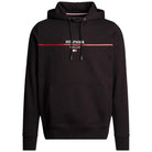 Tommy Hilfiger felpa nera cappuccio terry MW0MW35556 Felpe Tommy Hilfiger