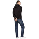 Tommy Hilfiger felpa nera cappuccio terry MW0MW35556 Felpe Tommy Hilfiger