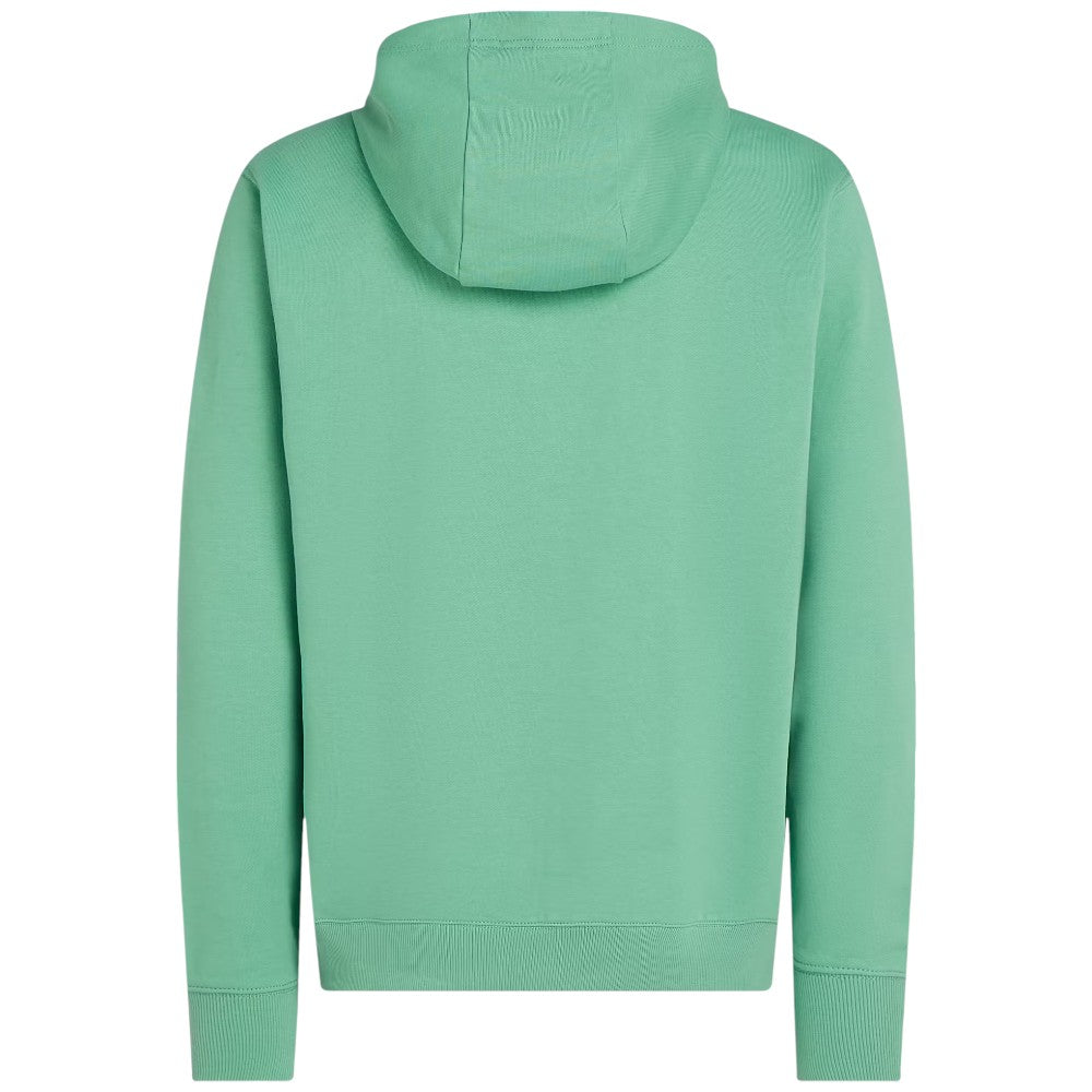 Tommy Hilfiger felpa verde con cappuccio MW0MW37235L3J Felpe Tommy Hilfiger