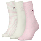 Tommy Hilfiger gift box 3 paia calzini da donna rosa 701236464002 - Prodotti di Classe