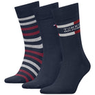 Tommy Hilfiger gift box 3 paia di calzini blu 701235376001 - Prodotti di Classe