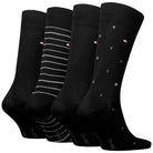Tommy Hilfiger gift box 4 paia calzini neri 701235375002 - Prodotti di Classe