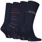 Tommy Hilfiger gift box 4 paia di calzini neri 701229780002 Calzini Tommy Hilfiger