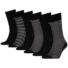 Tommy Hilfiger gift box 6 paia di calzini neri 701235373002 - Prodotti di Classe